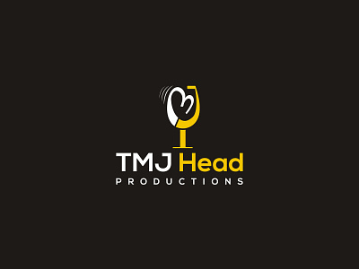 TMJ Head Productions Logo Design app branding creative design dribbble best shot flat graphic design identity illustrator lettering logo logo design minimal type typography ui ux vector web website