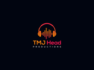 TMJ Head Productions Logo Design animation app art branding clean creative design flat graphic design icon illustration illustrator ios lettering logo minimal mobile typography vector web