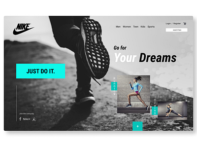 Nike LandingPage