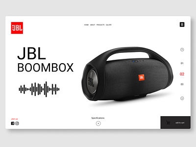 JBL LandingPage