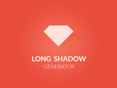 Long shadow generator debut flat flatdesign generator générateur long longshadow photoshop psd shadow ui