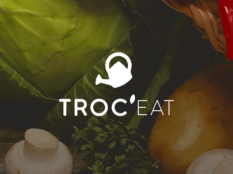 Troc'eat • Logotype construction