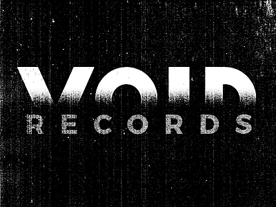 Void Records distressed faded photocopy punk punk rock texture void
