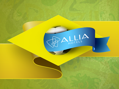 App Facebook Allia Hotels app behance design facebook layout preto ribeirão