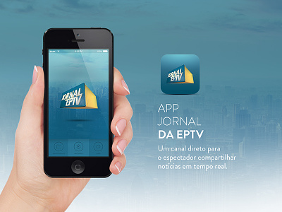 Aplicativo Jornal da EPTV aplicativo app campinas design eptv interface jornalismo layout mobile preto ribeirão uiux