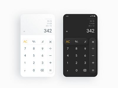 Daily UI 004 - Calculator dailyui dailyuichallenge design flat minimal ui ux vector website