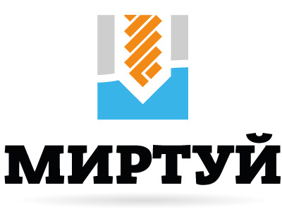 Design logo "Mirtui" branding design illustration logo vector