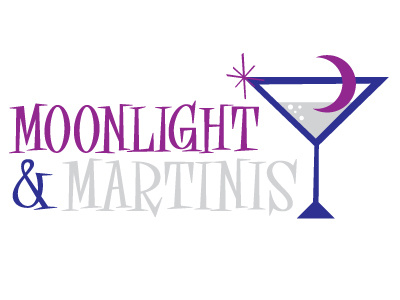Moonlight & Martinis Logo Concept