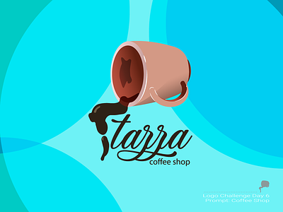 Tazza branding coffee dailylogochallenge design flat icon illustration logo typography vector