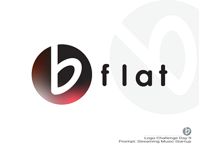 Flat branding dailylogochallenge design flat icon illustration logo music typography vector