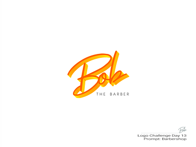 Bob The Barber barbershop branding dailylogochallenge design flat icon illustration logo logo a day retro typography vector