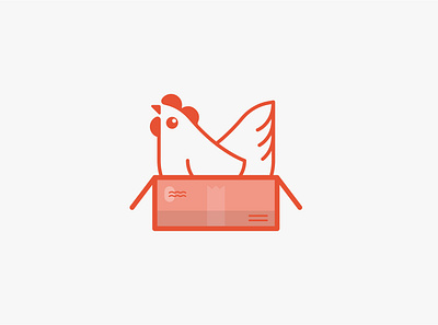 BawkBox brand branding design graphic design icon illustration logo mark orange symbol vector visual identity widget