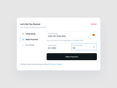Simple Payment Widget