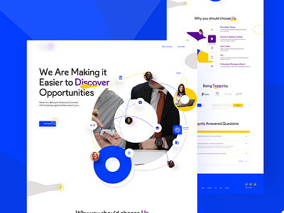 O Project Marketing Page