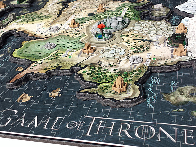 Game of Thrones Puzzle Artwork