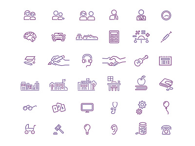 Illustrations for Understood.org graphics icons illustration