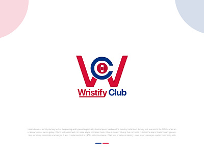 Wristify Club branding design logo vector