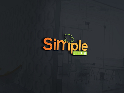 Simple Life design logo ui vector