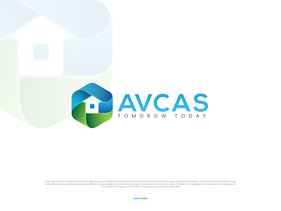 AVCAS Logo branding design logo vector