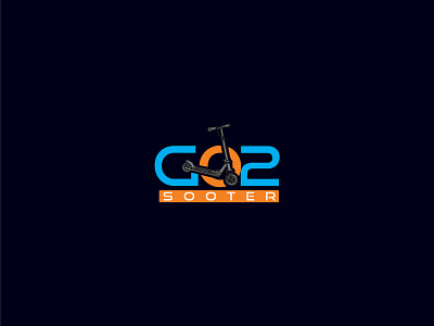 Scooter Brand Logo branding design logo typography vector