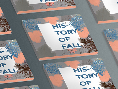 History of fall illustration book cover fall history illustration