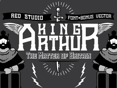 King Arthur Font + Bonus