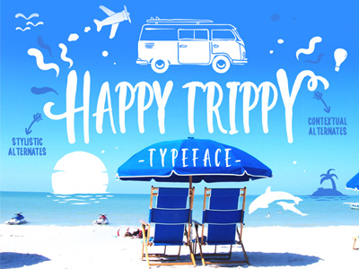 Happy Trippy happy holidays joyful travel trip