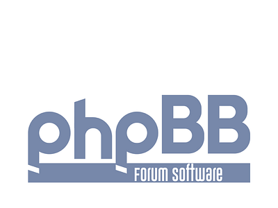 PhpBB (bulletin board) branding design forum icon logo open source tech vector