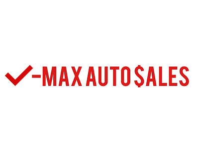 "V-Max Auto Sales" used car dealership logo contest entry