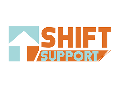 Shift support logo design entry