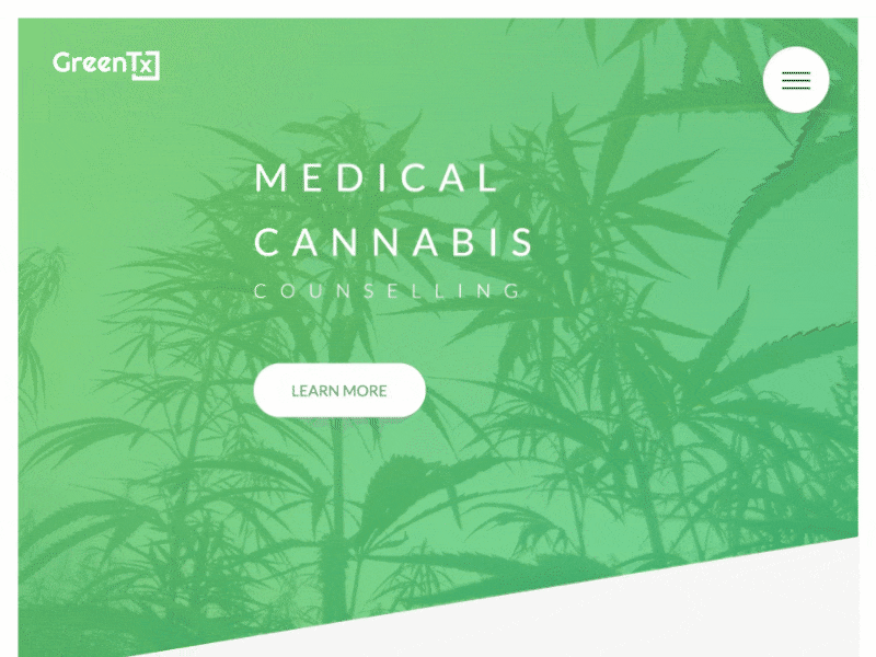 GreenTx WebSite cannabis medical website