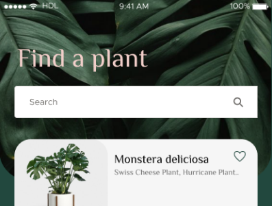 Plant Database App