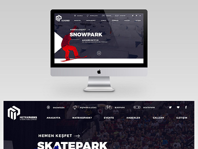 Metrikparks Website Design