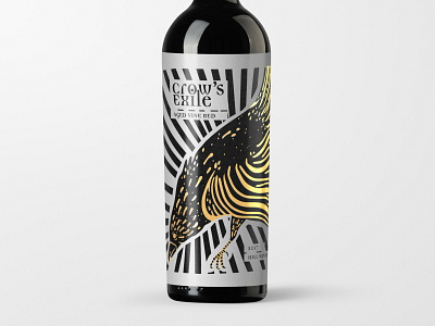 Crow's Exile Wine Label