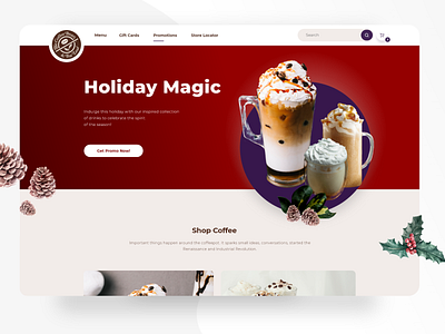 The Coffee Bean & Tea Leaf site redesign