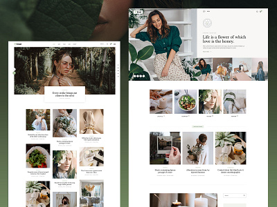 Lifestyle Personal Blog Figma Template blog blog ui design blogger clean creative fashion fashion blog figma figma blog landing page lifestyle lifestyle blog masonary minimal blog modern modern blog simple blog