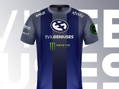 Evil Geniuses 2020 jersey design concept