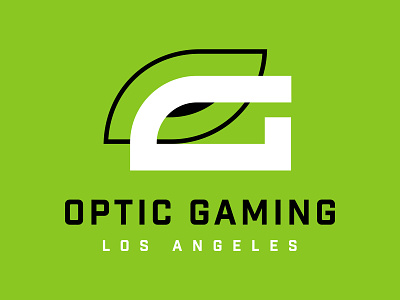 Optic Gaming LA logo concept cod cod league csgo dota 2 dota2 esport esports fortnite gaming green wall greenwall logo los angeles og optic optic gaming