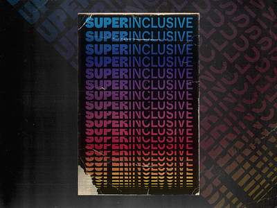 Super Inclusive branding concept design figma graphic design illustration illustrator inclusive logo photoshop poster