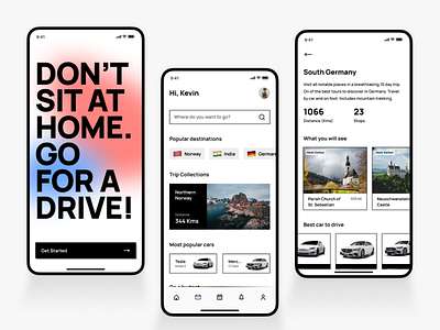 Car Rental App Concept