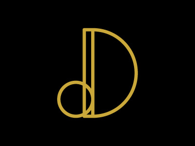 Dani DaOrtiz branding dani daortiz gold line logo magic outline playingcards
