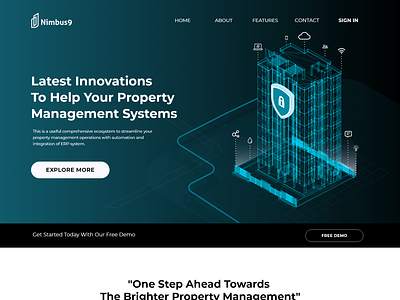 Building Landing Page