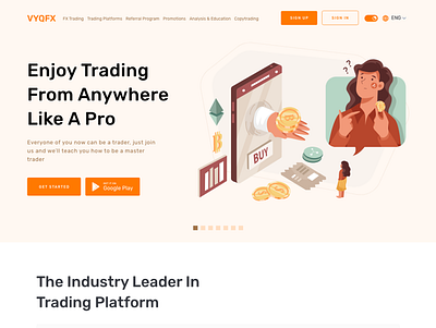 Trading Landing Page landing page trading trading landing page