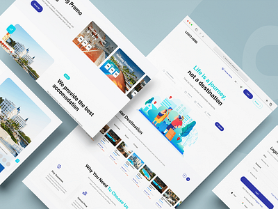 Hotel Booking Website - Landing Page