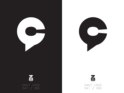 Chatcook branding design icon logo minimalism vector