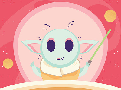 Baby Yoda by Thomas C. Park on Dribbble