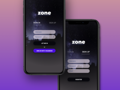 Sign In/Up concept app design ui uidesign ux website