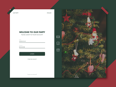 Invite NY party christmas design happy christmas happy new year new year new year 2019 new year card ui ux web website