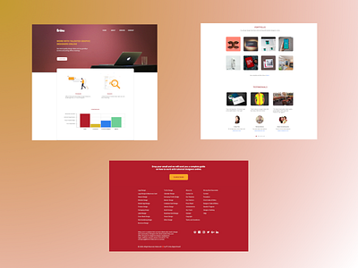 Sribu.com Redesign branding design designs flat minimal redesign ui website website design