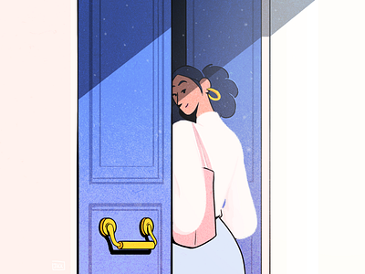 Doors in Paris art colour design drawing fashion illustration paris photography style summer